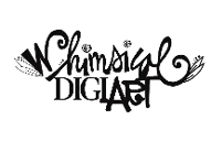 Whimsical Digi Art Logo